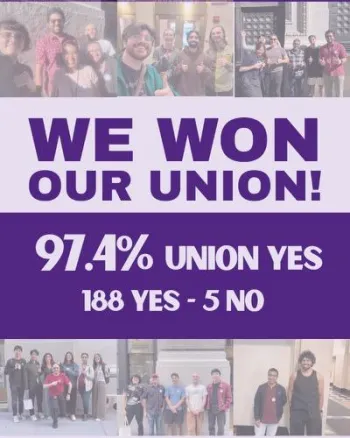 NYURU-Postdocs Vote 97.4% YES to Join UAW