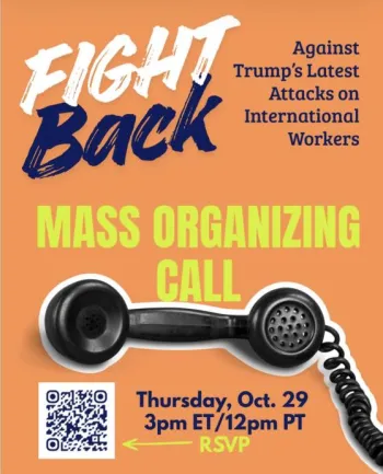 Stop Trump’s Attacks on International Higher Ed Workers & OPT