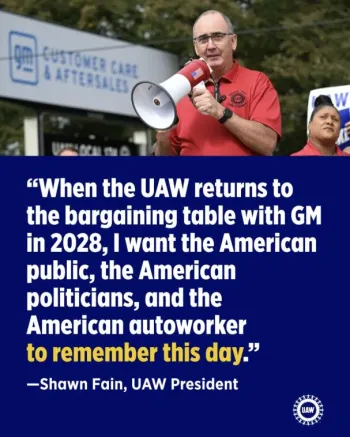 UAW President Shawn Fain on Corporate Greed at General Motors